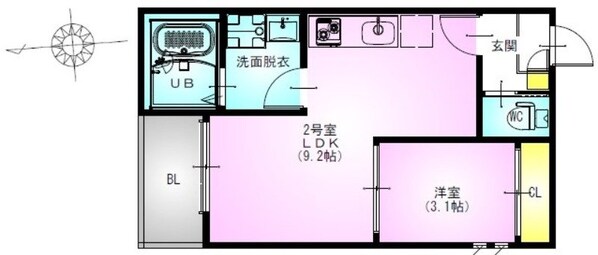 ＲＥＧＡＬＥＳＴ　Ｌａ　Ｃａｍｐａｎｅｌｌａの物件間取画像